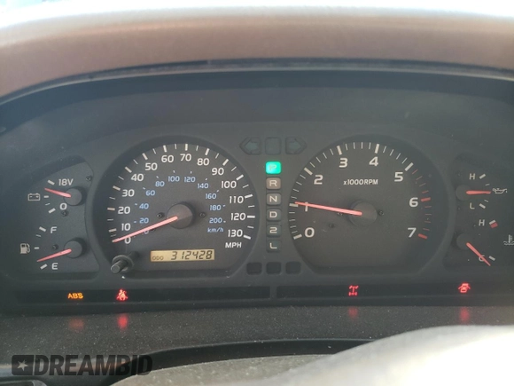1999 Toyota Land Cruiser with VIN JT3HT05J5X0072564, listed as a Copart auction lot 77000044 with 312,428 mi miles and Salvage Title. Bid and sale history available at carsss.com. Image 9.
