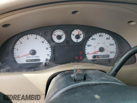 2005 Ford Ranger XLT with VIN 1FTYR44E85PA26625, listed as a Copart auction lot 53986225 with 125,897 mi miles and Clean Title. Bid and sale history available at DreamBid. Image 9.