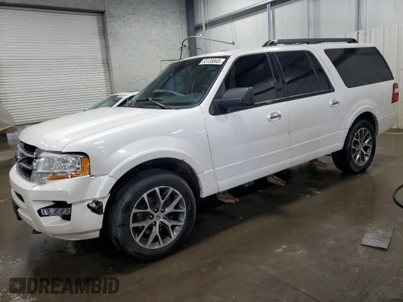 2015 Ford Expedition Max XLT z VIN 1FMJK1JT7FEF49523, wystawiony jako Copart lot #53135845 z przebiegiem 137 119 mil mil oraz Szkoda całkowita • Salvage title. Historia ofert i sprzedaży dostępna na DreamBid. Obrazek 1.