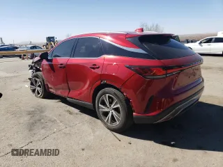 2024 Lexus RX with VIN 2T2BBMCA5RC048221, listed as a Copart auction lot 47268565 with 7,740 mi miles and Salvage Title. Bid and sale history available at carsss.com. Image 2.