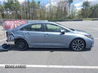 2021 Toyota Corolla SE with VIN JTDS4MCE0MJ077656, listed as a IAAI auction lot 42162598 with 32,714 mi miles and . Bid and sale history available at carsss.com. Image 13.