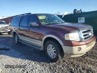 2007 Ford Expedition Max Eddie Bauer z VIN 1FMFK175X7LA20966, wystawiony jako Copart lot #89174085 z przebiegiem 302 916 mil mil oraz Szkoda całkowita • Salvage title. Historia ofert i sprzedaży dostępna na DreamBid. Obrazek 4.