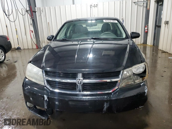 2008 Dodge Avenger R/T with VIN 1B3LC76M68N108372, listed as a Copart auction lot 42932185 with 157,140 mi miles and Salvage Title. Bid and sale history available at DreamBid. Image 5.