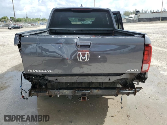 2018 Honda Ridgeline RTL with VIN 5FPYK3F56JB016036, listed as a Copart auction lot 60274985 with 86,934 mi miles and Non repairable. Bid and sale history available at DreamBid. Image 6.