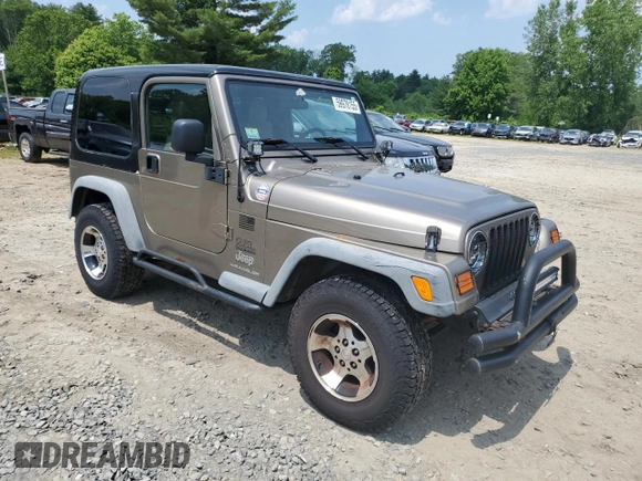 2004 Jeep Wrangler SE with VIN 1J4FA29164P797604, listed as a Copart auction lot 59978155 with 166,888 mi miles and Clean title. Bid and sale history available at DreamBid. Image 4.