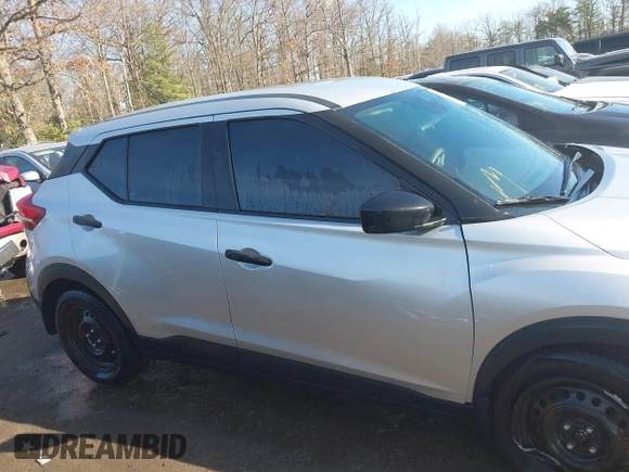 2020 Nissan Kicks S with VIN 3N1CP5BV8LL534047, listed as a IAAI auction lot 41155052 with 67,046 mi miles and . Bid and sale history available at carsss.com. Image 12.
