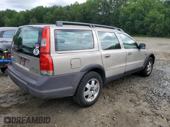 2002 Volvo V70 with VIN YV1SZ58D821062434, listed as a Copart auction lot 61400425 with 279,631 mi miles and Clean title. Bid and sale history available at DreamBid. Image 3.