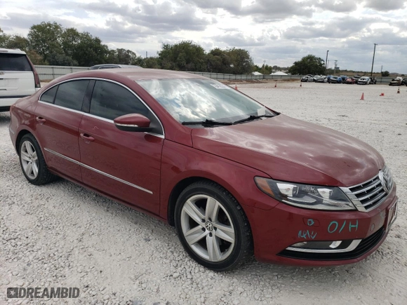 2015 Volkswagen CC R-Line with VIN WVWBN7AN7FE809424, listed as a Copart auction lot 76410534 with 60,815 mi miles and Salvage Title. Bid and sale history available at carsss.com. Image 4.