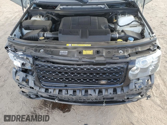 2011 Land Rover Range Rover HSE Lux с VIN SALMF1D4XBA340197, выставлен на аукционе Copart как лот 84349614 с пробегом 120 527 миль миль и Списание • Salvage title. История ставок и продаж доступна на DreamBid. Изображение 14.