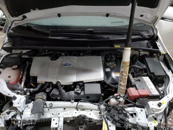 2018 Toyota Prius Two with VIN JTDKARFU4J3055426, listed as a Copart auction lot 48666015 with 76,921 mi miles and Clean Title. Bid and sale history available at carsss.com. Image 12.
