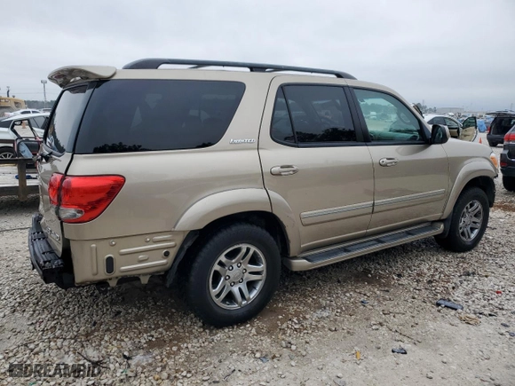 2006 Toyota Sequoia Limited with VIN 5TDBT48A06S262305, listed as a Copart auction lot 45582075 with 162,889 mi miles and Salvage Title. Bid and sale history available at carsss.com. Image 3.