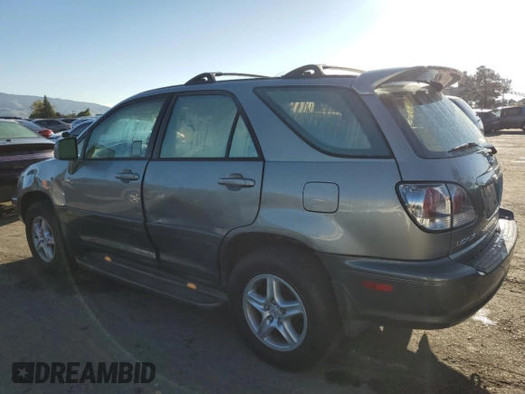 2003 Lexus RX 300 with VIN JTJGF10U330162566, listed as a Copart auction lot 85192144 with 187,769 mi miles and Salvage Title. Bid and sale history available at carsss.com. Image 2.