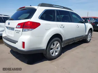 2011 Subaru Outback 2.5i Limited Pwr Moon with VIN 4S4BRBKC4B3409651, listed as a IAAI auction lot 41979616 with 107,104 mi miles. Bid and sale history available at carsss.com. Image 4.