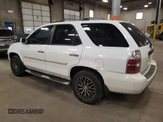 2004 Acura MDX Touring Pkg with VIN 2HNYD18654H515397, listed as a Copart auction lot 49633225 with 212,400 mi miles and Salvage Title. Bid and sale history available at carsss.com. Image 2.
