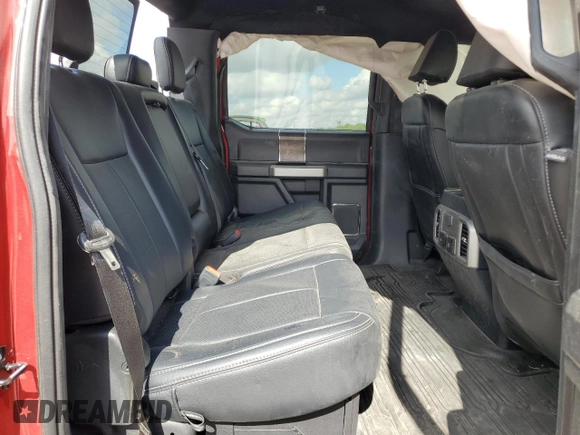 2022 Ford F-250 XL with VIN 1FT7W2B63NED86675, listed as a Copart auction lot 58701495 with 6,165 mi miles and Salvage title. Bid and sale history available at DreamBid. Image 10.