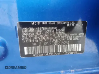 2011 Subaru WRX WRX Limited с VIN JF1GV7F6XBG525264, выставлен на аукционе Copart как лот 47495465 с пробегом 85 848 миль миль и На запчасти • Non repairable. История ставок и продаж доступна на DreamBid. Изображение 13.
