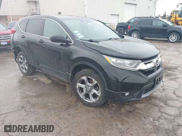 2017 Honda CR-V EX-L with VIN 2HKRW2H81HH633083, listed as a IAAI auction lot 41732777 with 152,495 mi miles. Bid and sale history available at carsss.com. Image 1.