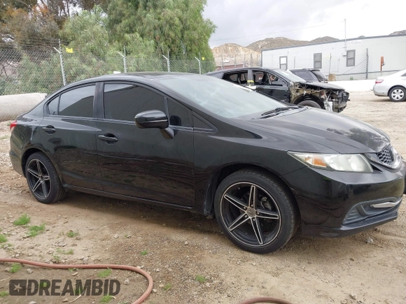 2015 Honda Civic Sedan LX with VIN 19XFB2E5XFE048514, listed as a IAAI auction lot 42067515 with 174,395 mi miles. Bid and sale history available at carsss.com. Image 13.