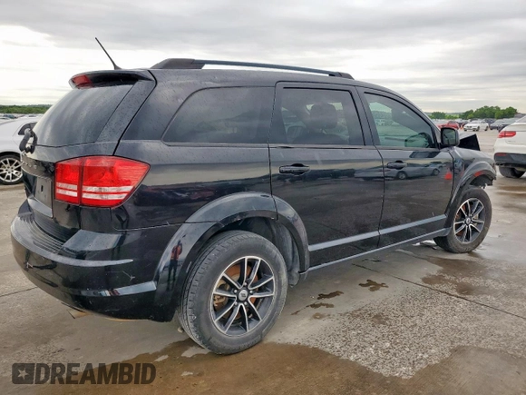 2018 Dodge Journey SE with VIN 3C4PDCAB8JT229681, listed as a Copart auction lot 54874205 with Not Provided miles and Salvage Title. Bid and sale history available at carsss.com. Image 3.