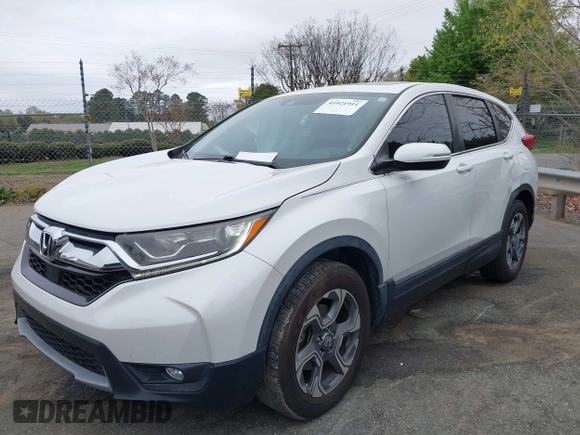 2019 Honda CR-V EX with VIN 5J6RW2H55KL009824, listed as a IAAI auction lot 41921911 with 93,690 mi miles and . Bid and sale history available at DreamBid. Image 2.