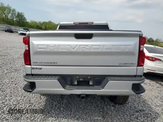 2021 Chevrolet Silverado 1500 Custom with VIN 3GCPWBEK3MG299441, listed as a Copart auction lot 51321725 with 123,104 mi miles and Salvage Title. Bid and sale history available at DreamBid. Image 6.