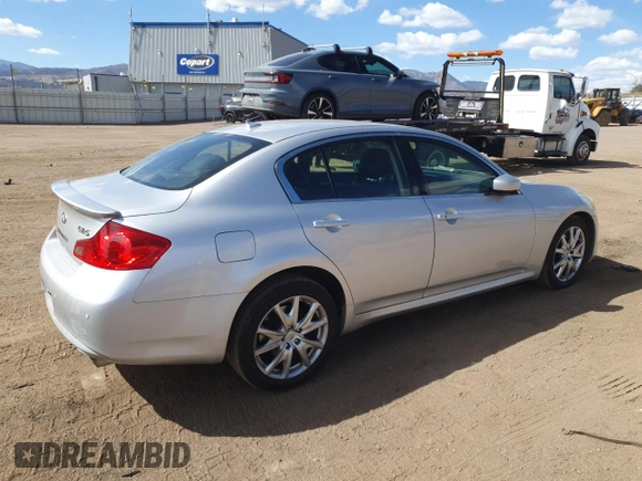 2010 Infiniti G37 x with VIN JN1CV6AR4AM251969, listed as a Copart auction lot 48585135 with 153,183 mi miles and Salvage Title. Bid and sale history available at carsss.com. Image 3.