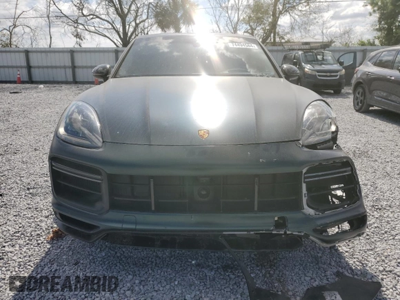 2022 Porsche Cayenne Turbo GT with VIN WP1BK2AY5NDA60549, listed as a Copart auction lot 74494584 with Not provided miles and Salvage title. Bid and sale history available at DreamBid. Image 5.