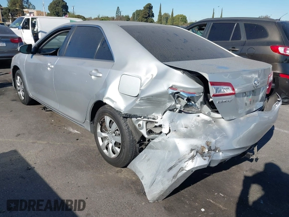 2012 Toyota Camry L with VIN 4T4BF1FK4CR160872, listed as a IAAI auction lot 41125175 with 98,383 mi miles. Bid and sale history available at carsss.com. Image 3.