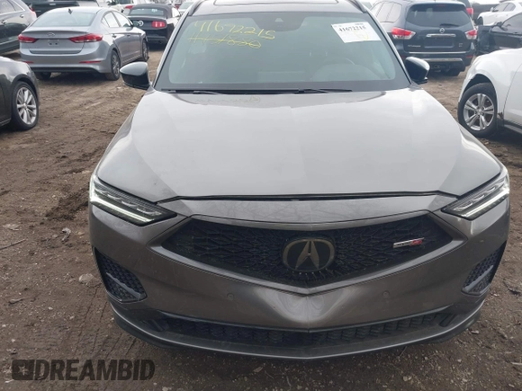 2024 Acura MDX Type S w/Advance Package with VIN 5J8YD8H82RL003690, listed as a IAAI auction lot 41672215 with 4,329 mi miles. Bid and sale history available at carsss.com. Image 17.