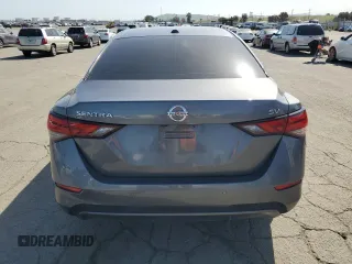 2021 Nissan Sentra SV with VIN 3N1AB8CV8MY294640, listed as a Copart auction lot 51853695 with 111,134 mi miles and Salvage Title. Bid and sale history available at DreamBid. Image 6.