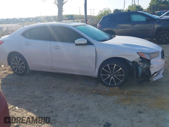 2018 Acura TLX with VIN 19UUB2F39JA006482, listed as a IAAI auction lot 41535369 with 169,146 mi miles. Bid and sale history available at carsss.com. Image 13.