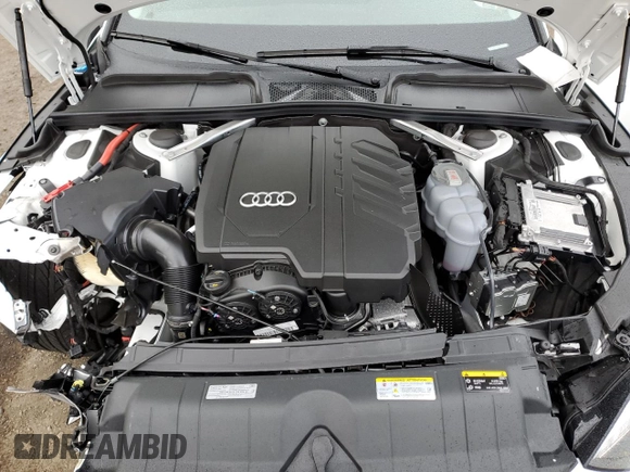 2023 Audi A5 Sportback Premium Plus with VIN WAUCBCF56PA018015, listed as a Copart auction lot 44387803 with 2,830 mi miles. Bid and sale history available at carsss.com. Image 11.