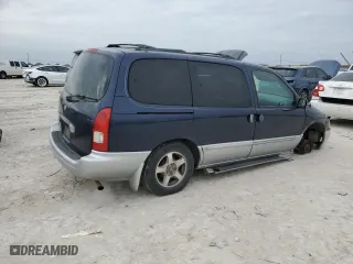 2001 Nissan Quest GXE with VIN 4N2ZN15T41D821269, listed as a Copart auction lot 46147315 with 306,641 mi miles and Salvage Title. Bid and sale history available at carsss.com. Image 3.