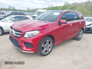 2017 Mercedes-Benz GLE 400 with VIN 4JGDA5GB1HA906999, listed as a IAAI auction lot 42211022 with 84,247 mi miles and . Bid and sale history available at DreamBid. Image 2.
