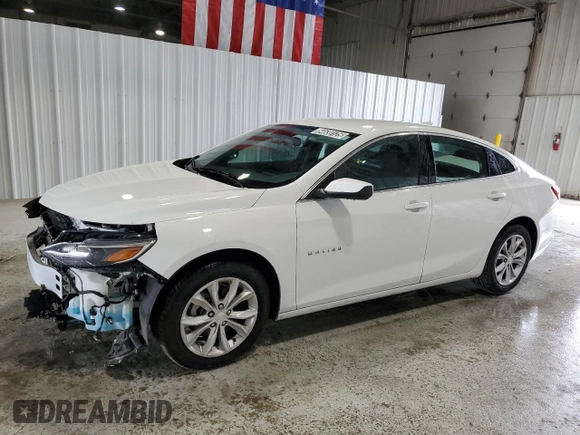 2023 Chevrolet Malibu LT with VIN 1G1ZD5ST1PF134337, listed as a Copart auction lot 54630125 with 53,586 mi miles and Clean Title. Bid and sale history available at DreamBid. Image 1.