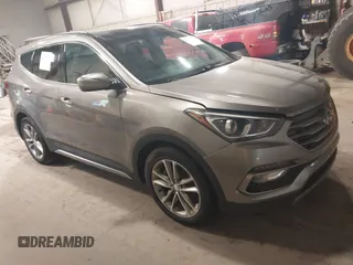 2017 Hyundai Santa Fe 2.0T with VIN 5XYZUDLA4HG424259, listed as a IAAI auction lot 42657783 with 213,040 mi miles and . Bid and sale history available at DreamBid. Image 1.