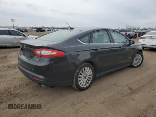 2015 Ford Fusion S Hybrid with VIN 3FA6P0UU7FR200049, listed as a Copart auction lot 44053695 with 108,914 mi miles and Salvage Title. Bid and sale history available at carsss.com. Image 3.