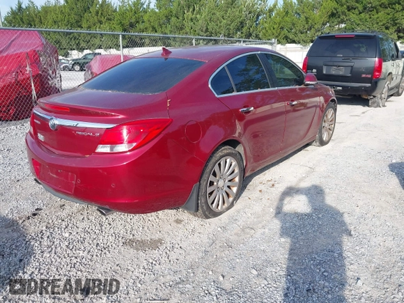 2013 Buick Regal Turbo Premium 1 with VIN 2G4GS5EV4D9122037, listed as a IAAI auction lot 42539219 with 182,078 mi miles and . Bid and sale history available at DreamBid. Image 4.