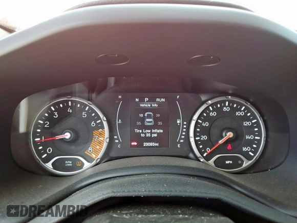 2023 Jeep Renegade Latitude z VIN ZACNJDB13PPP38764, wystawiony jako Copart lot #61810765 z przebiegiem 23 093 mil mil oraz Czysty tytuł • Clean title. Historia ofert i sprzedaży dostępna na DreamBid. Obrazek 9.
