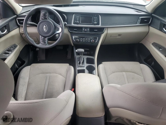 2017 Kia Optima LX with VIN 5XXGT4L32HG151970, listed as a Copart auction lot 48933575 with 95,137 mi miles and Salvage Title. Bid and sale history available at carsss.com. Image 8.