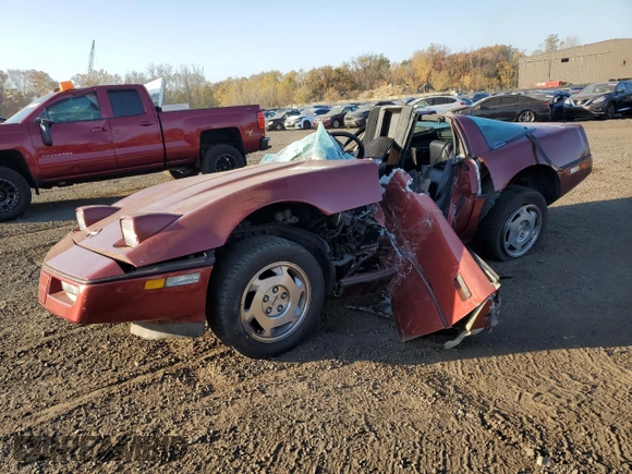1988 Chevrolet Corvette z VIN 1G1YY2184J5119291, wystawiony jako Copart lot #77069494 z przebiegiem Nie podano mil oraz Szkoda całkowita • Salvage title. Historia ofert i sprzedaży dostępna na DreamBid. Obrazek 1.