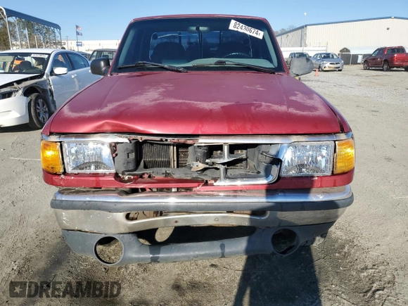 1994 Ford Ranger Splash with VIN 1FTCR11X8RTA38012, listed as a Copart auction lot 82430674 with 232,908 mi miles and Salvage title. Bid and sale history available at DreamBid. Image 5.