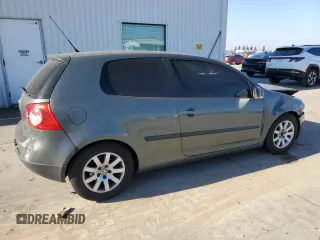 2007 Volkswagen Rabbit with VIN WVWAS71K77W043149, listed as a Copart auction lot 41710645 with 81,132 mi miles and Salvage Title. Bid and sale history available at carsss.com. Image 3.