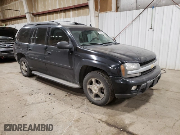 2006 Chevrolet TrailBlazer LS with VIN 1GNET16S666146766, listed as a Copart auction lot 46708035 with 138,111 mi miles and Salvage Title. Bid and sale history available at DreamBid. Image 4.
