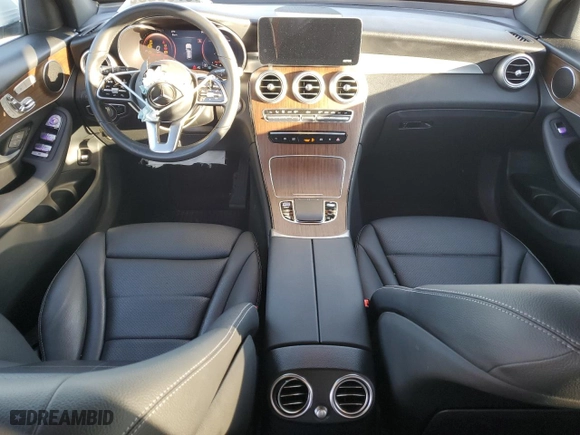 2021 Mercedes-Benz GLC with VIN W1N0G8DB5MV286225, listed as a Copart auction lot 46739585 with 20,386 mi miles and Salvage Title. Bid and sale history available at carsss.com. Image 8.