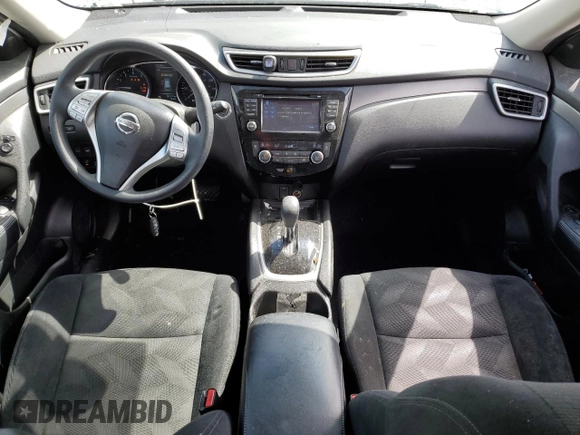 2015 Nissan Rogue SV with VIN 5N1AT2MK1FC855229, listed as a Copart auction lot 53150935 with 144,145 mi miles and Salvage Title. Bid and sale history available at DreamBid. Image 8.