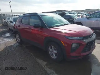 2021 Chevrolet TrailBlazer RS with VIN KL79MTSL8MB082779, listed as a IAAI auction lot 41194649 with 119,801 mi miles. Bid and sale history available at carsss.com. Image 1.