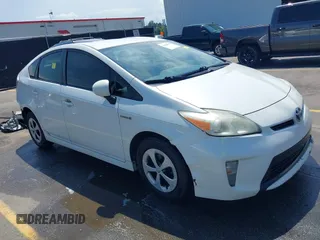 2015 Toyota Prius Four with VIN JTDKN3DU5F1876137, listed as a IAAI auction lot 42060062 with 287,361 mi miles. Bid and sale history available at carsss.com. Image 1.