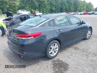2016 Kia Optima LX with VIN 5XXGT4L36GG022483, listed as a IAAI auction lot 42533742 with 98,385 mi miles and . Bid and sale history available at DreamBid. Image 4.