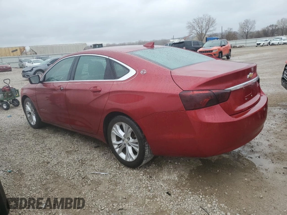 2015 Chevrolet Impala LT with VIN 2G1115SLXF9243487, listed as a Copart auction lot 49221245 with 192,235 mi miles and Salvage Title. Bid and sale history available at DreamBid. Image 2.